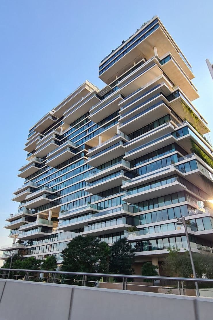 One Palm at Palm Jumeirah location