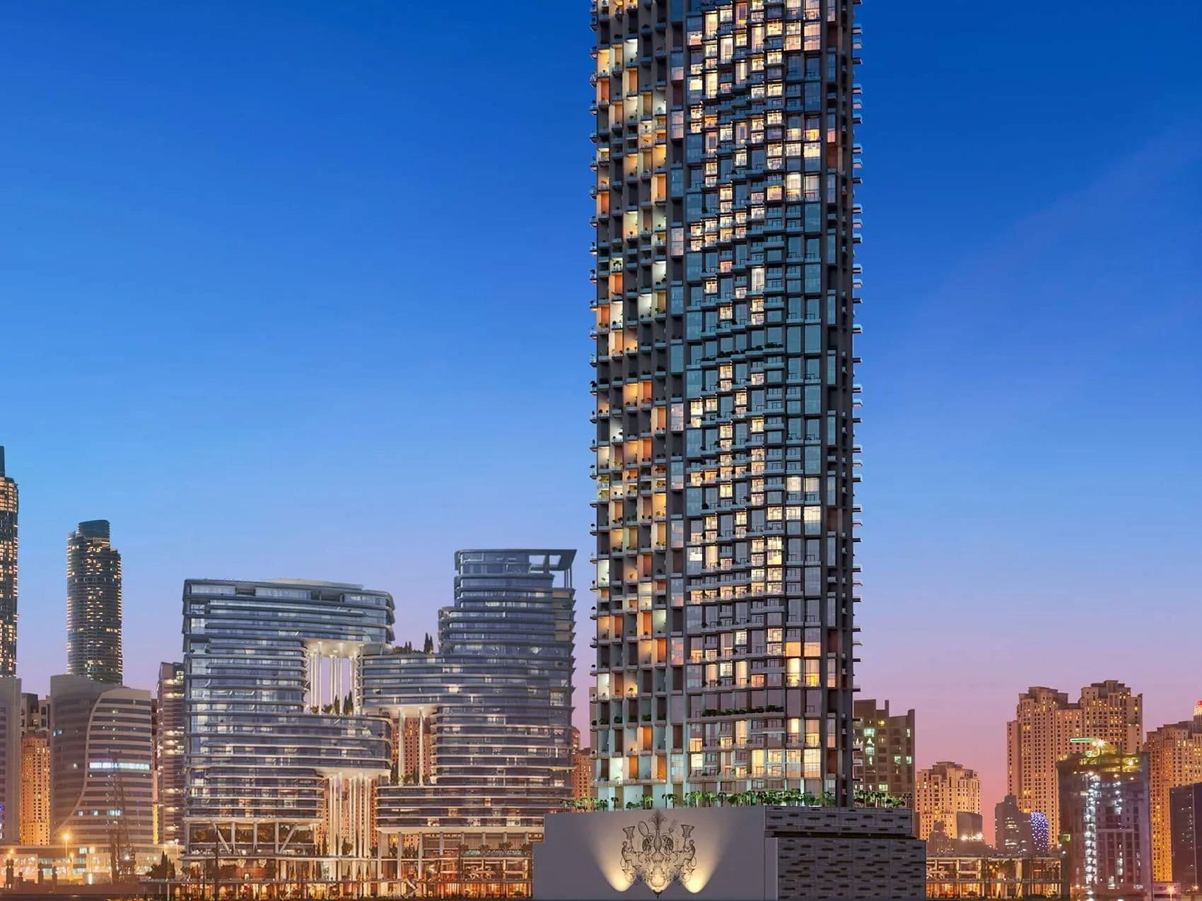 SLS Dubai Residences location