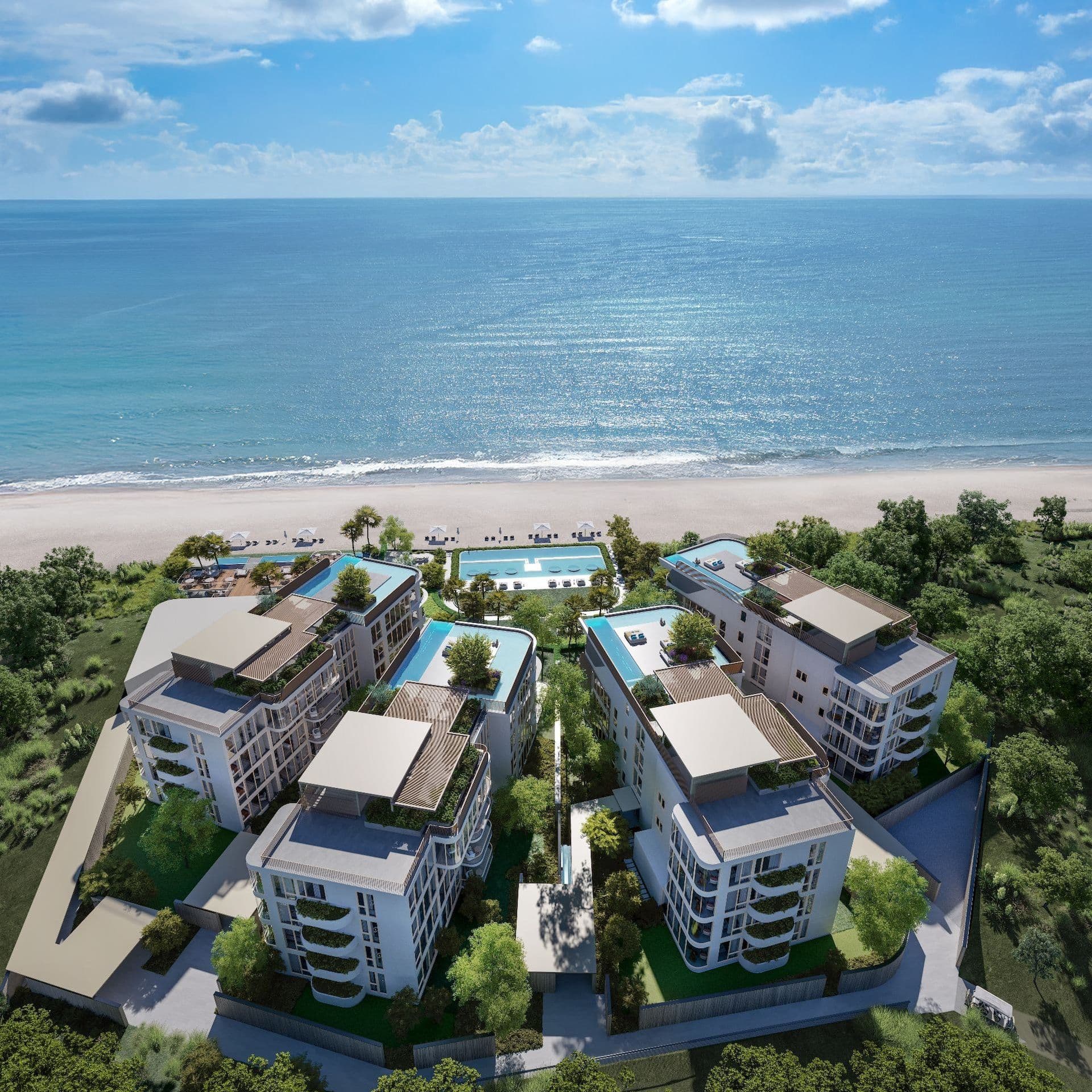 Banyan Tree Beach Residences Oceanus location