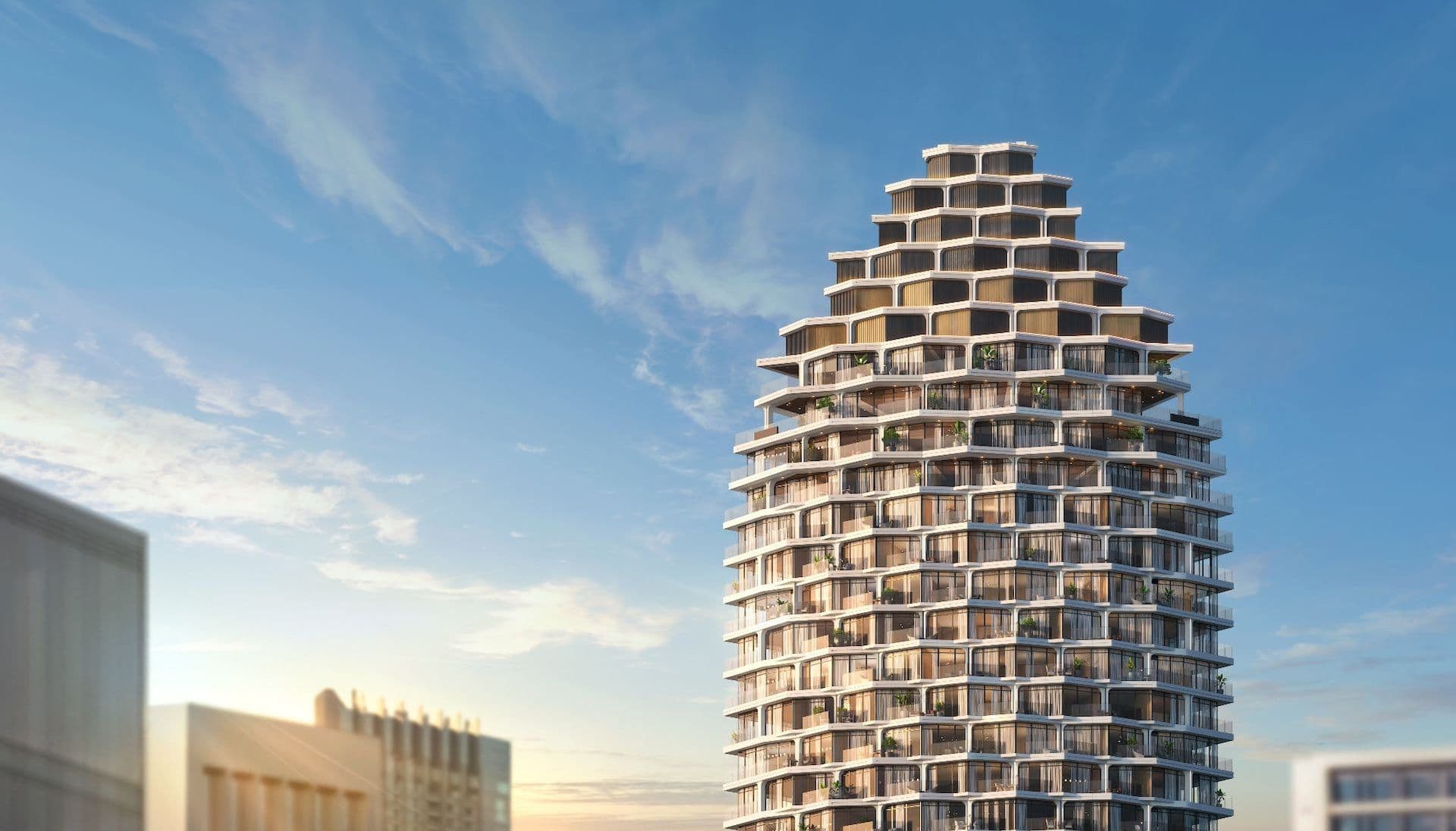 W Dubai Downtown The Residences location