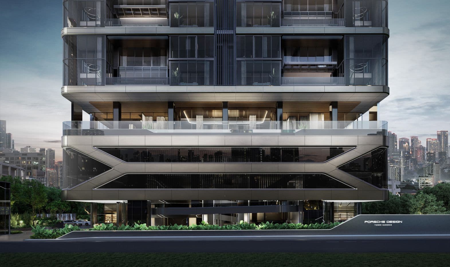 Porsche Bangkok location