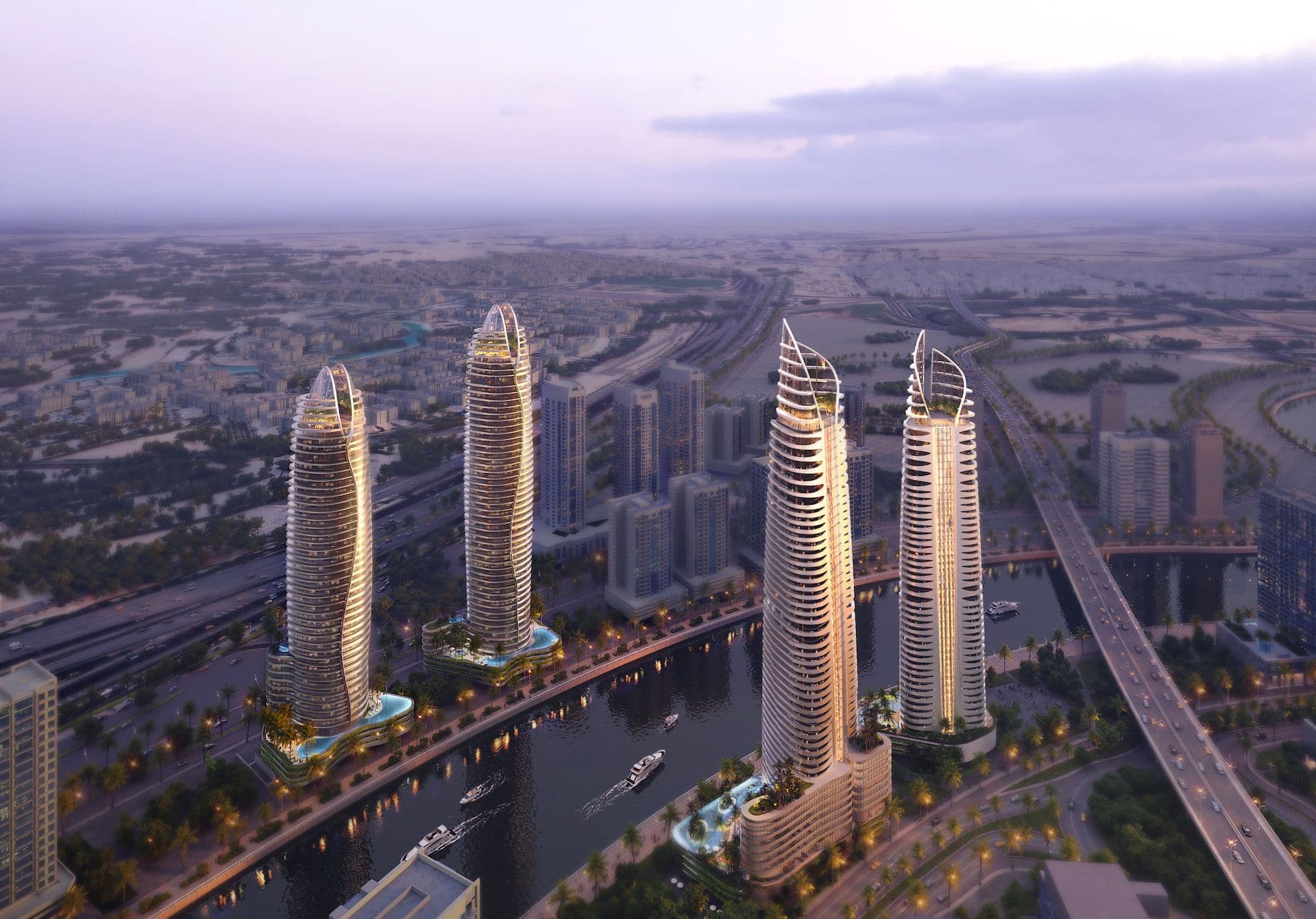 Altitude by Damac & de Grisogono location
