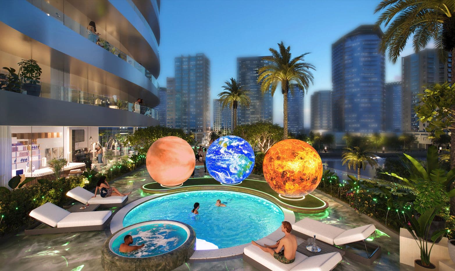 Canal Crown de Grisogono amenities