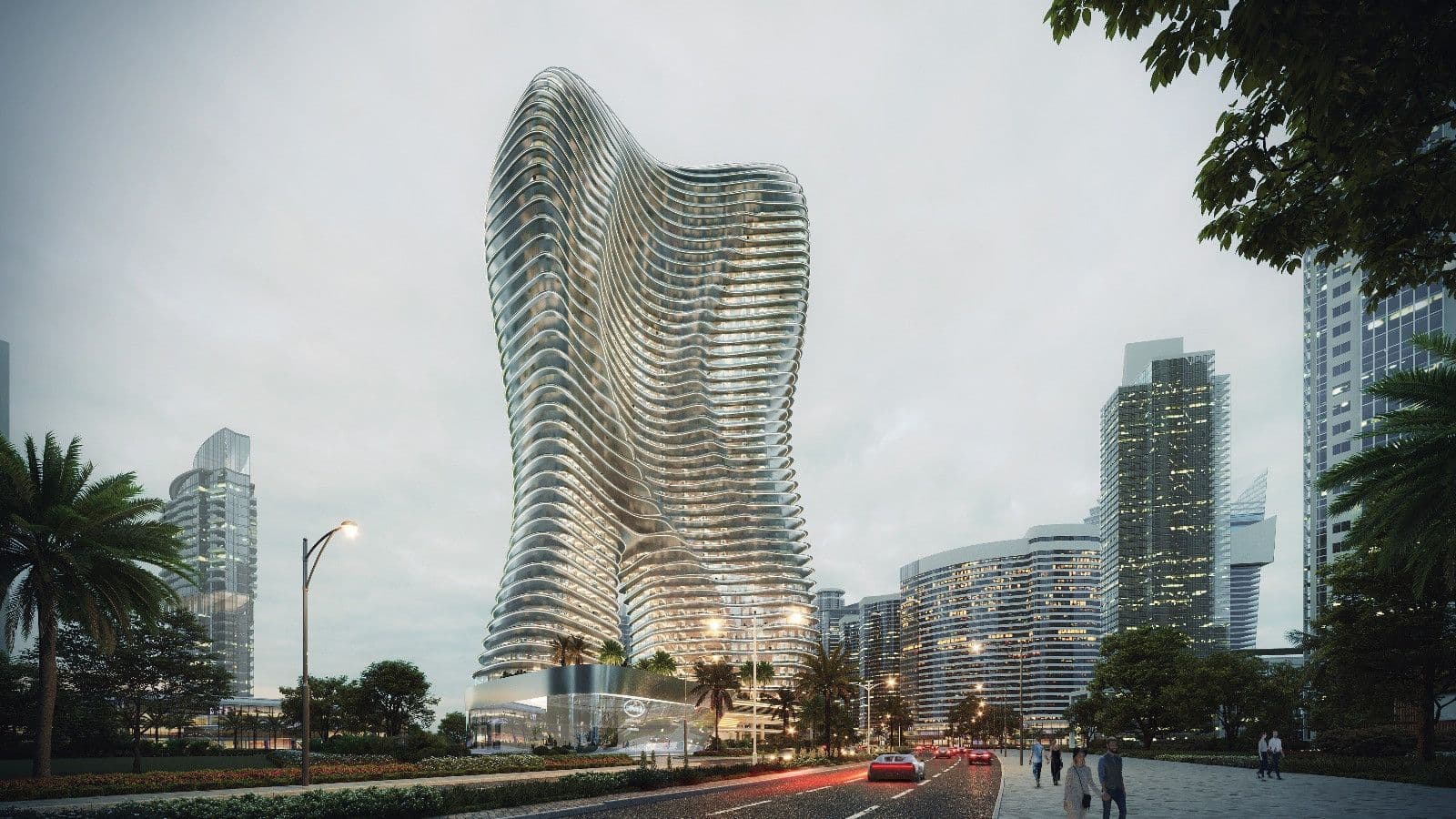 Bugatti Residences by Binghatti location