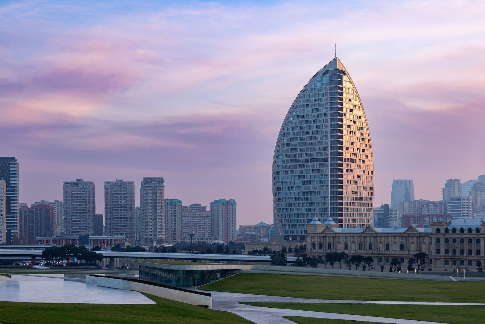 The Ritz-Carlton Residences, Baku location