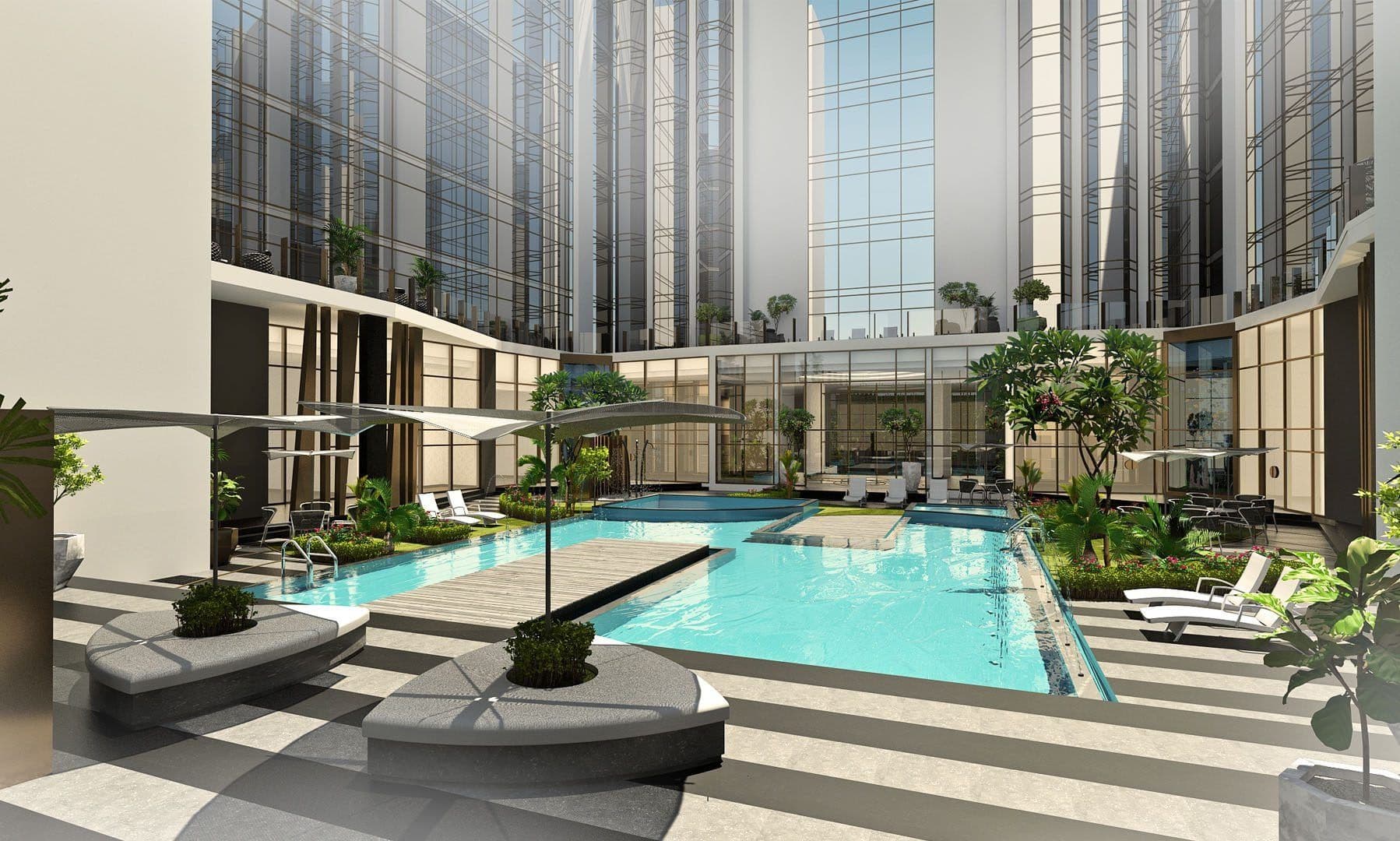 Waterbay Residence Furnished by Roberto Cavalli development