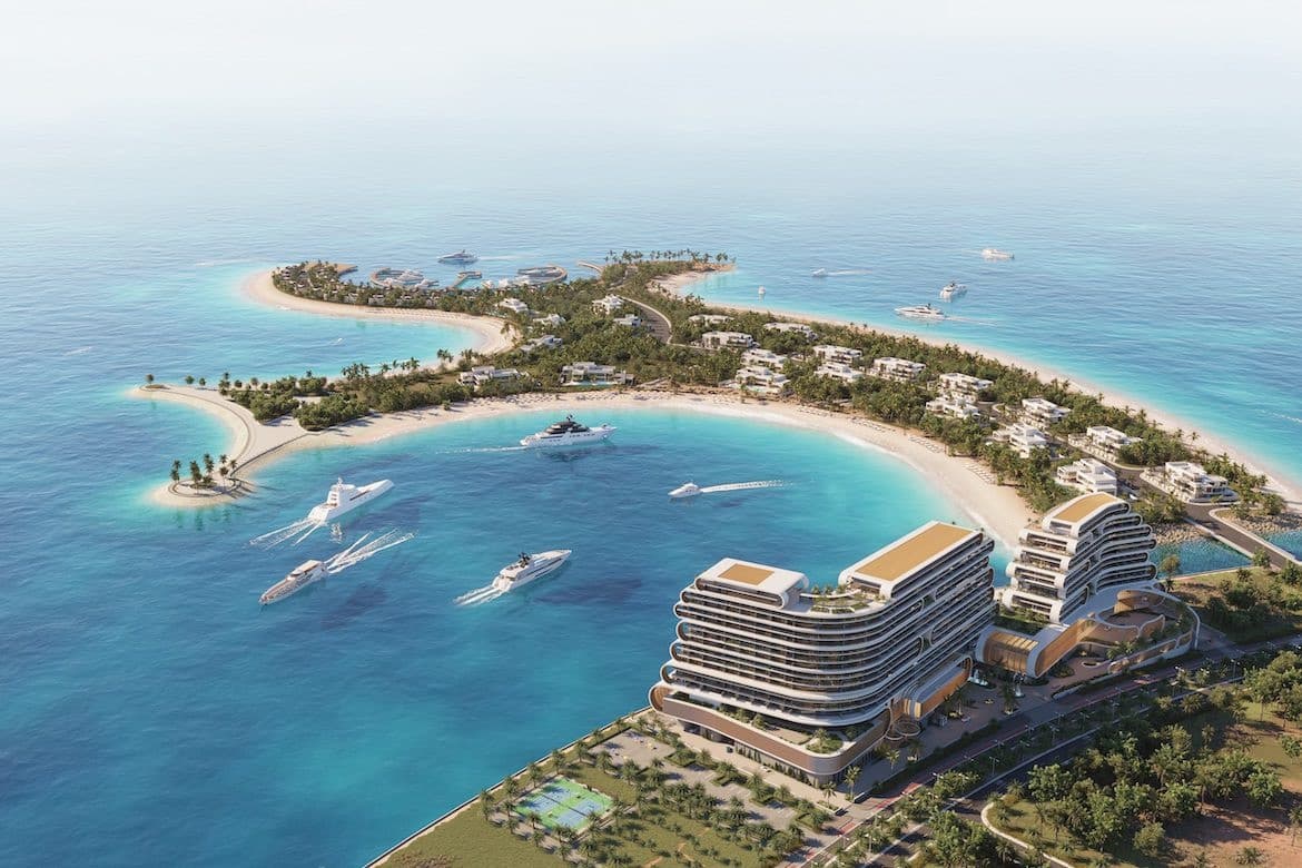 JW Marriott Residences Ras Al Khaimah location