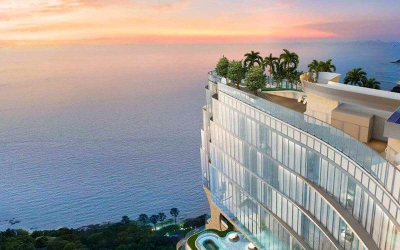 Wyndham Grand Residences Wongamat Pattaya location