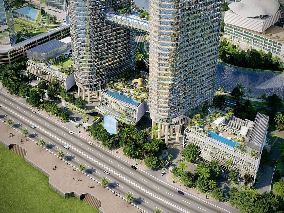 Sapphire Residences. YOO Inspired by Starck location