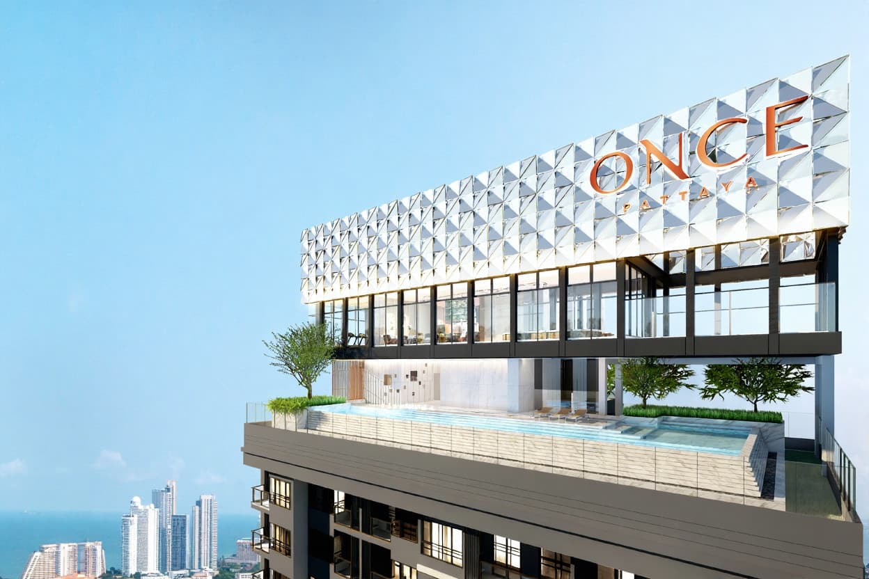 Once Pattaya Condominium by Hilton development