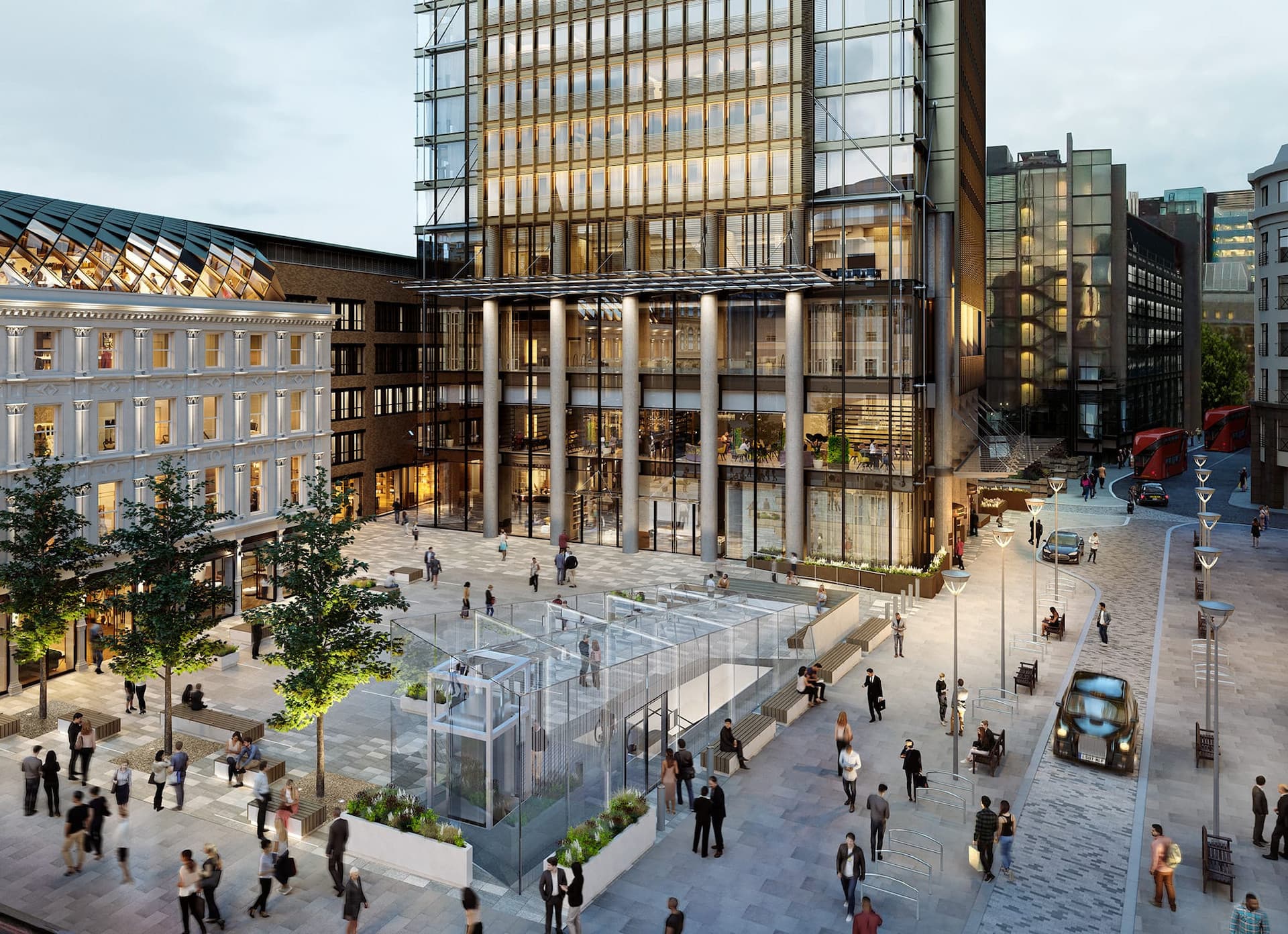 The Sky Residences London location