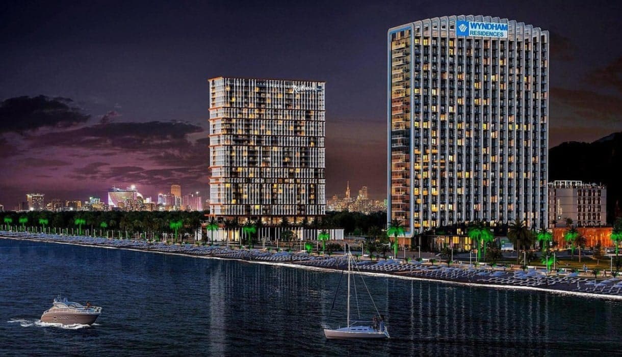 Radisson Blu Residences Batumi Gonio location