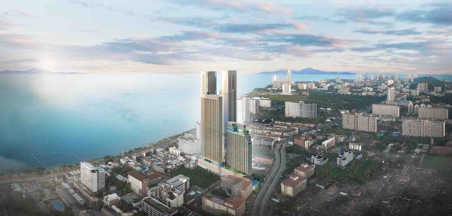 Sky Park Lucean Jomtien Pattaya development
