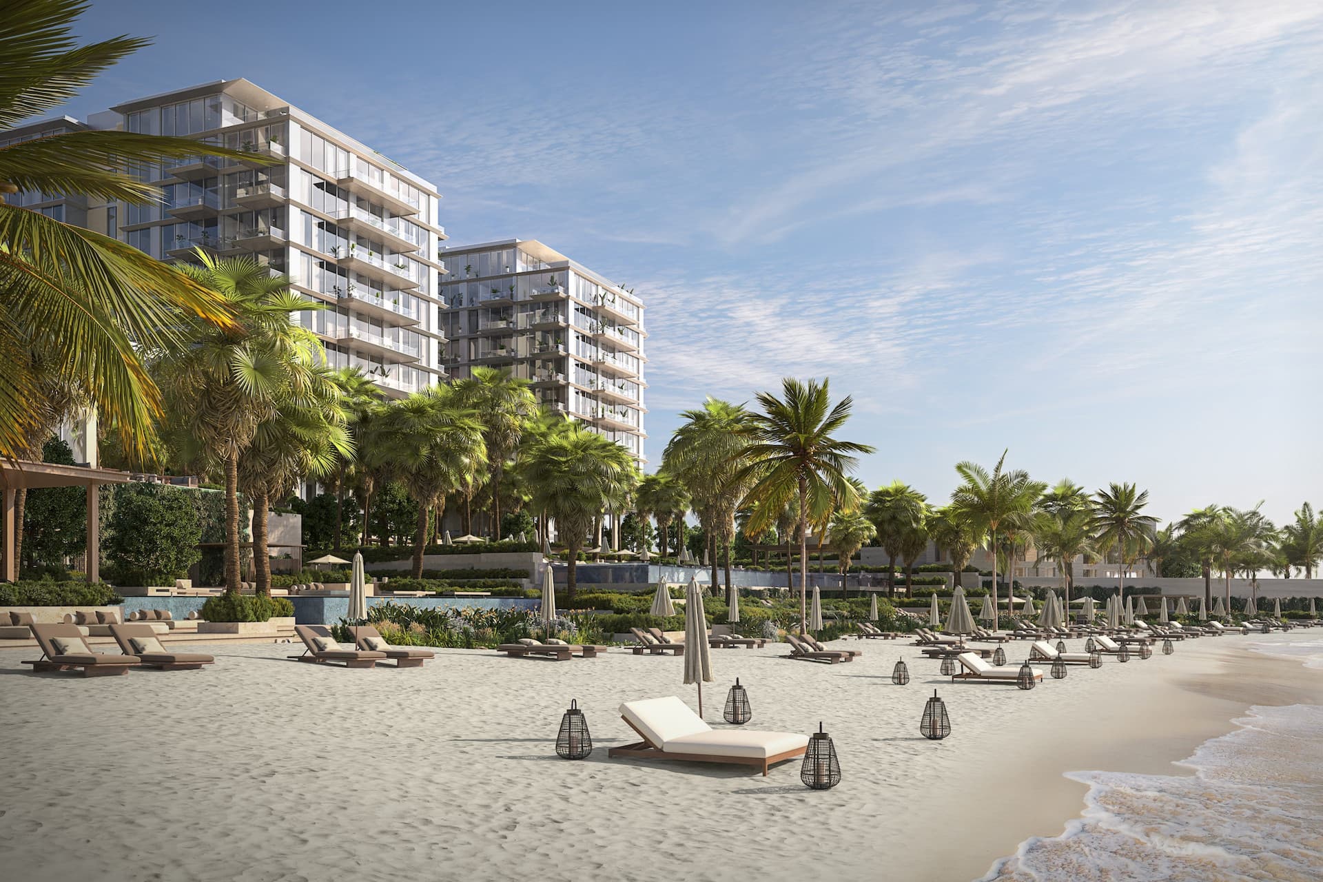 Nobu Residences Al Marjan Island location