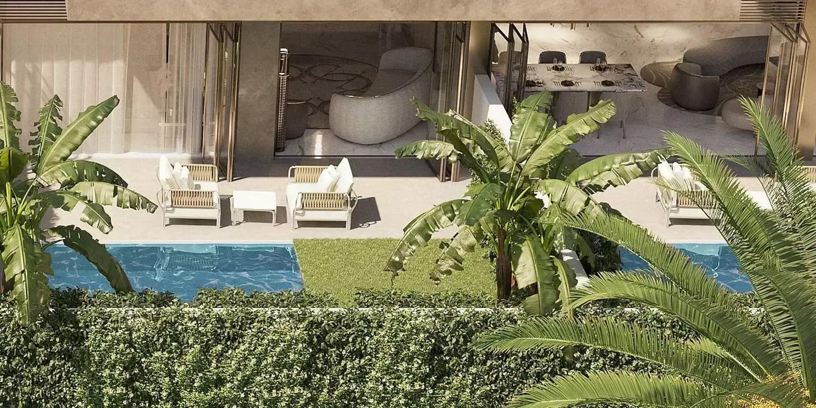 Elie Saab Á VIE at The Fields development