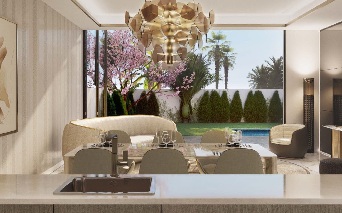 Elie Saab Á VIE at The Fields development