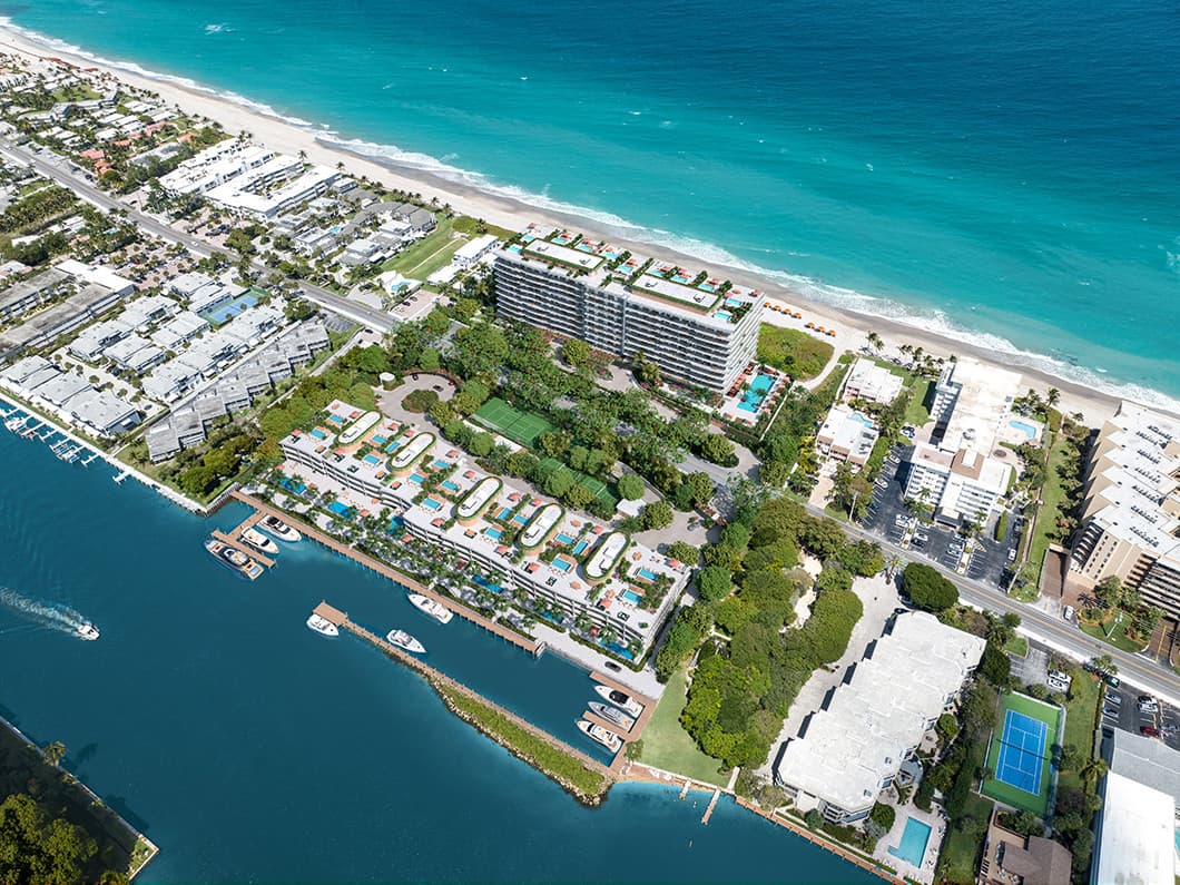 Rosewood Residences Hillsboro Beach location