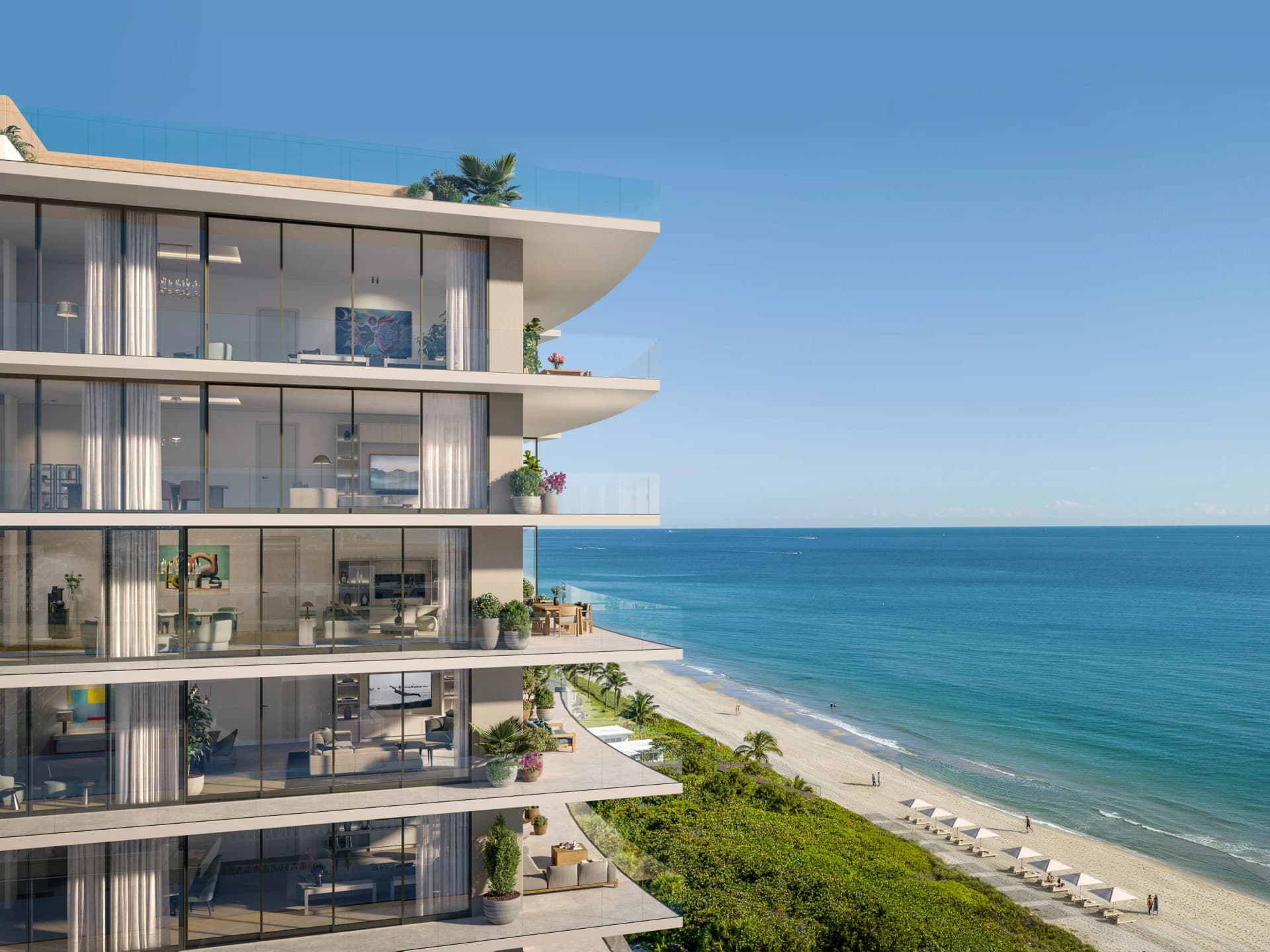 Rosewood Residences Hillsboro Beach location