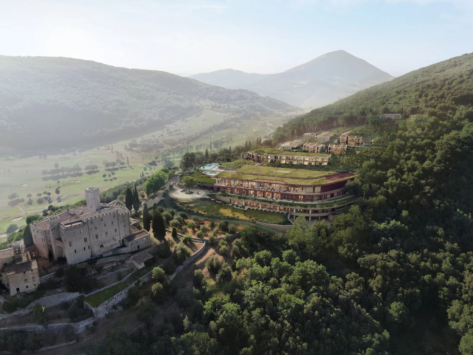 Six Senses Residences Antognolla location