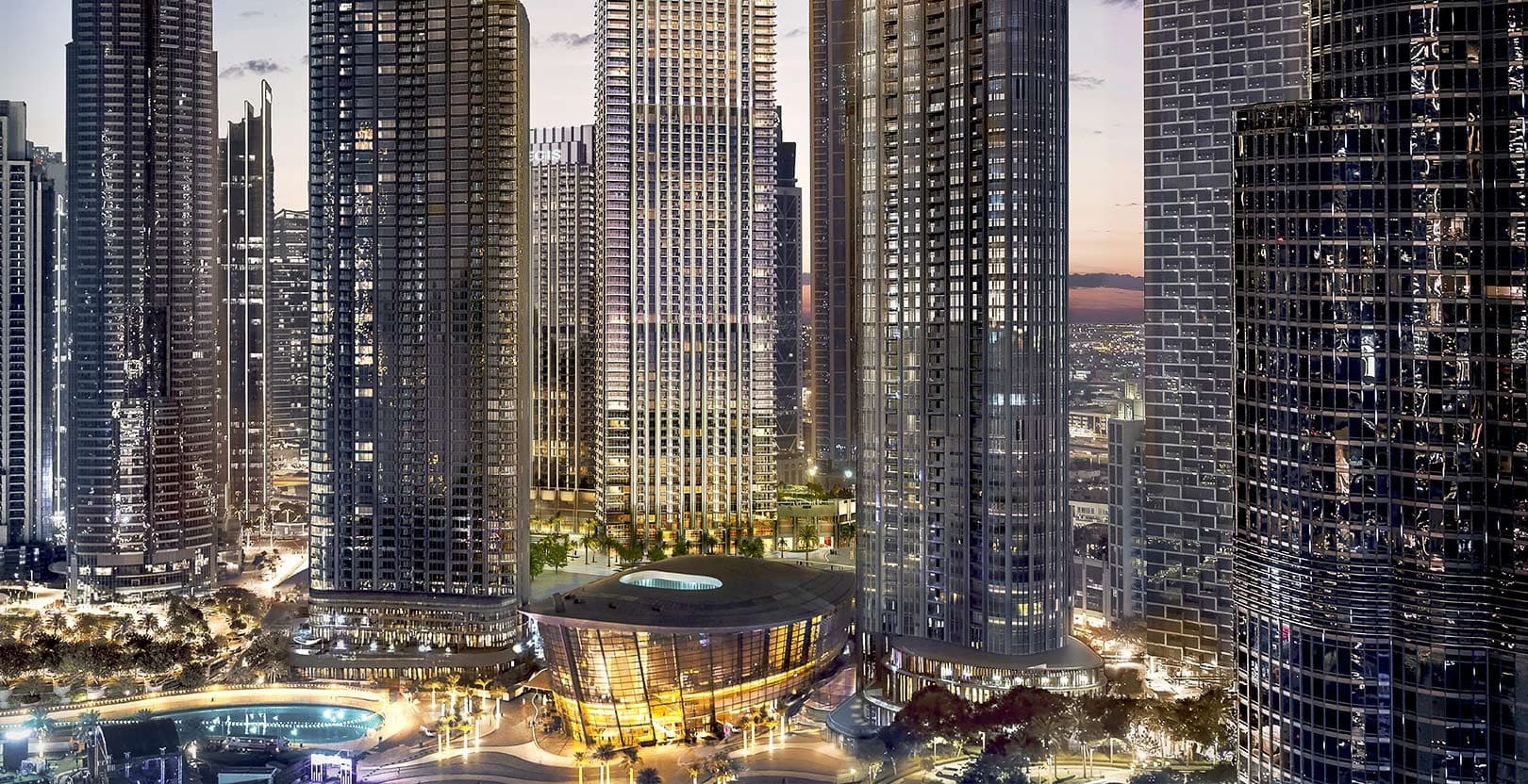 St. Regis The Residences, Downtown Dubai  location