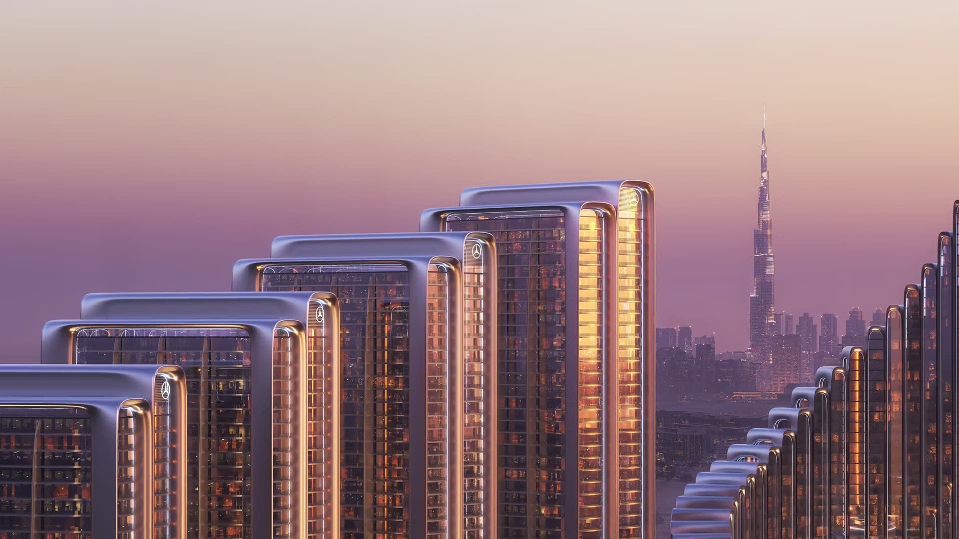 Mercedes-Benz Places | Binghatti City location