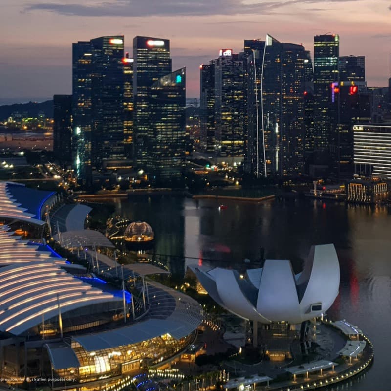 W Residences Marina View development