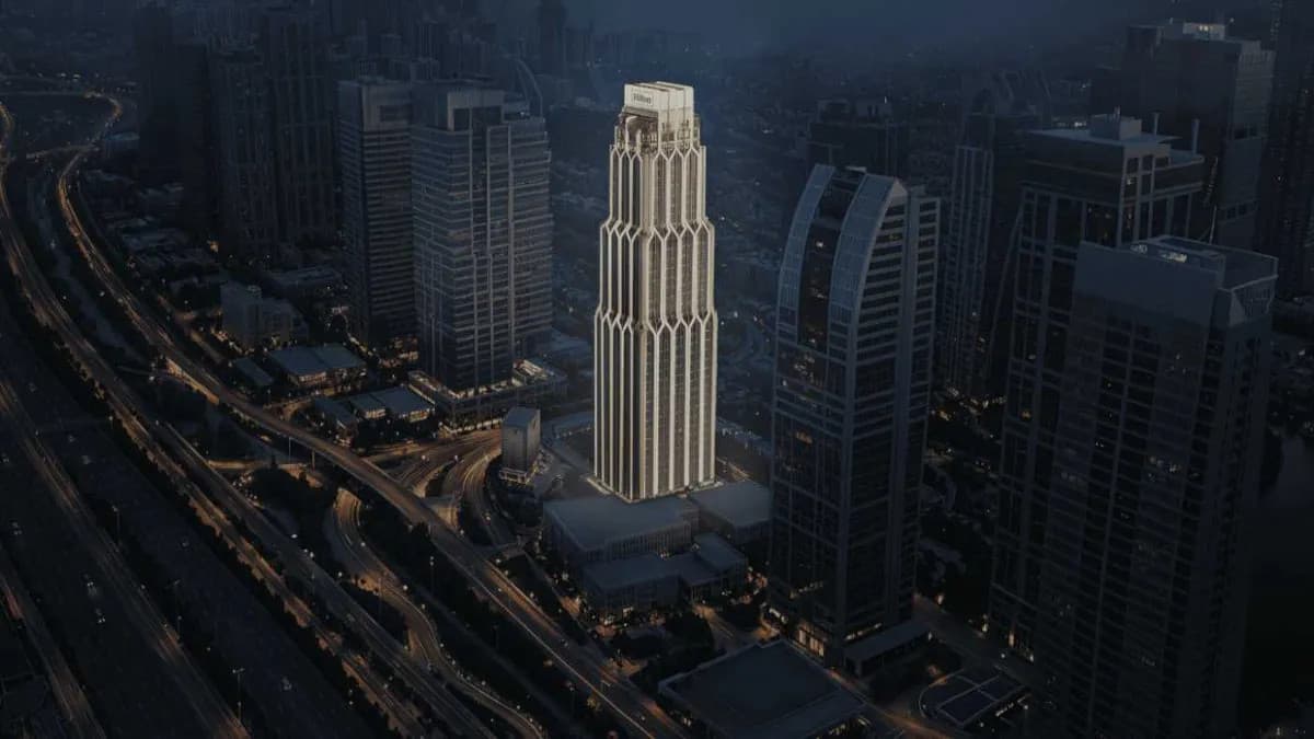 Hilton Residences JLT location