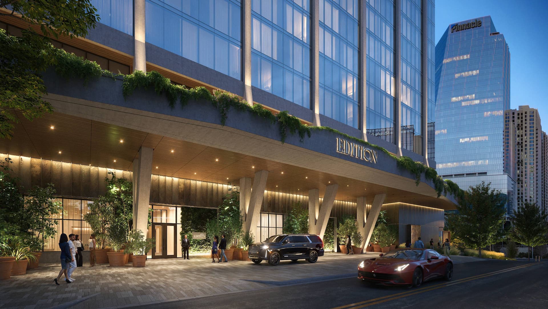 The Residences at The Nashville EDITION location