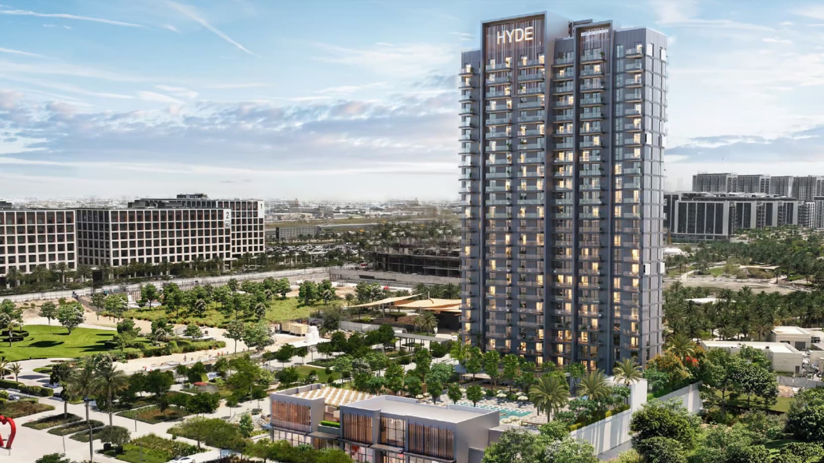HYDE Residences Dubai Hills development