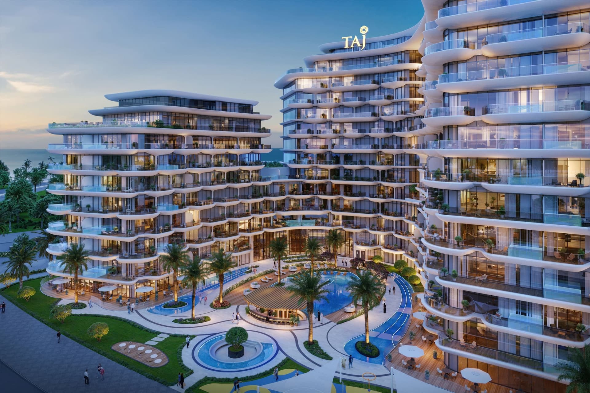 Taj Wellington Mews, Al Marjan Island development
