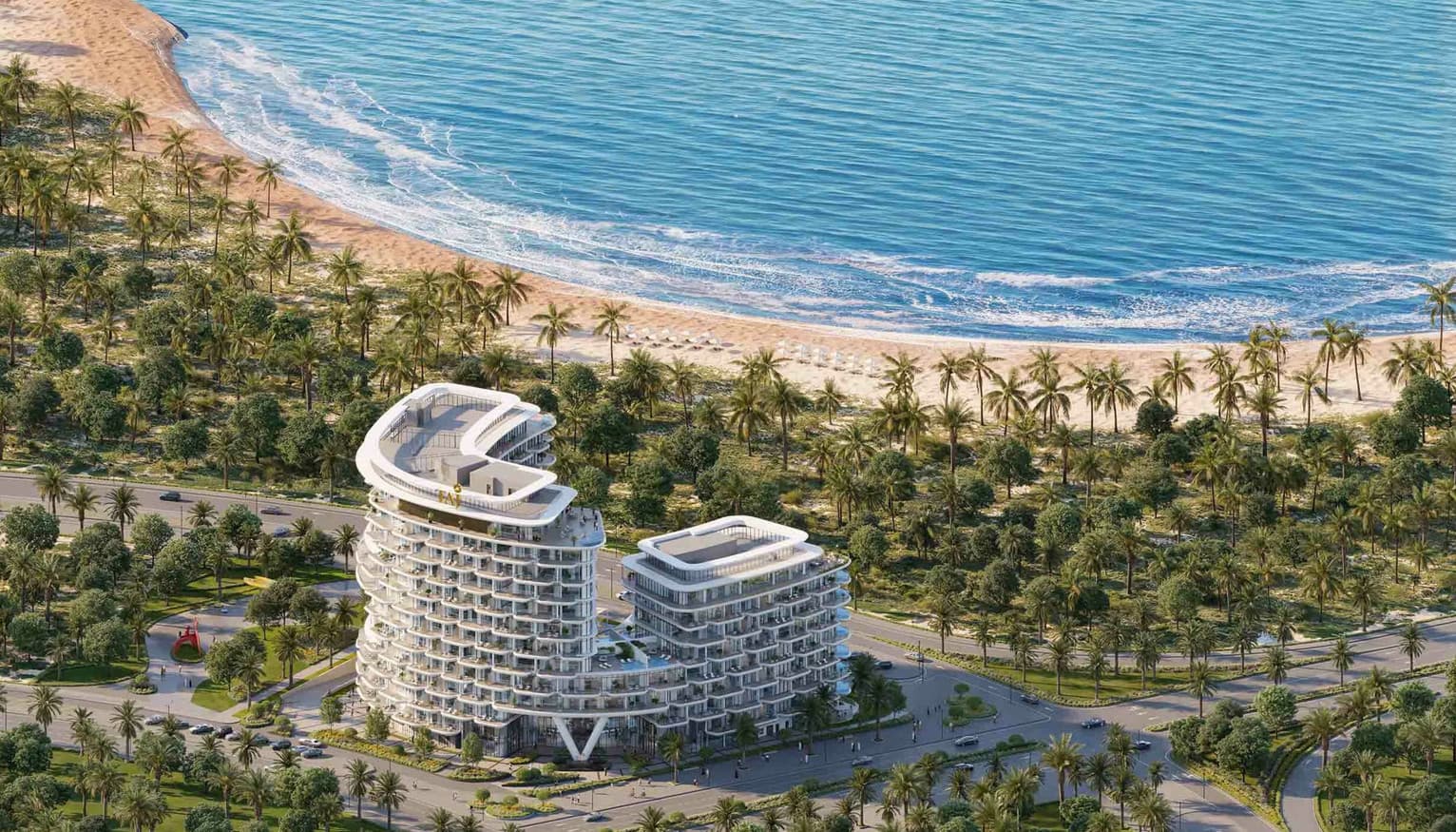 Taj Wellington Mews, Al Marjan Island location