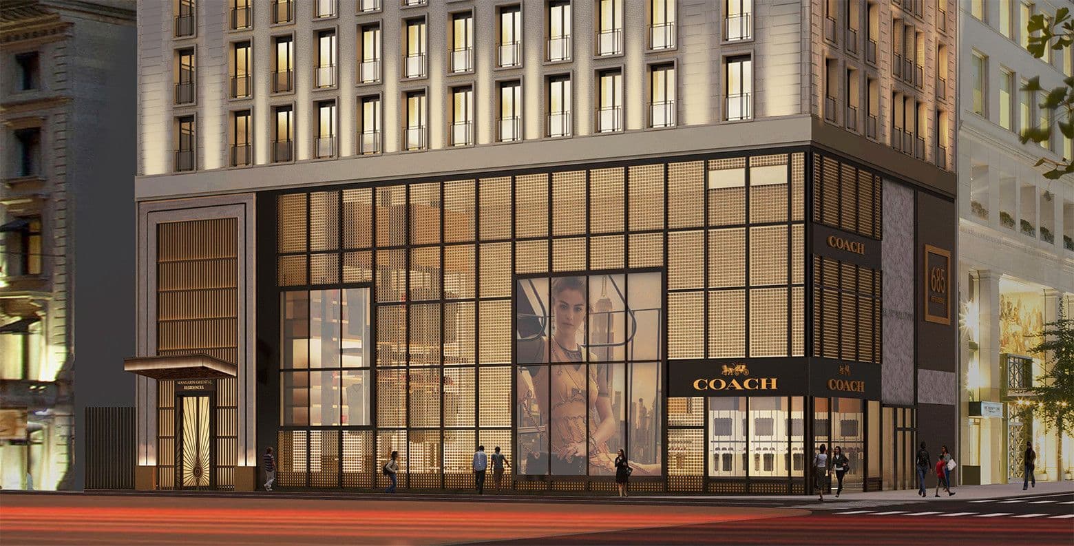 Mandarin Oriental Residences Fifth Avenue location